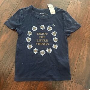 American eagle cropped shirt